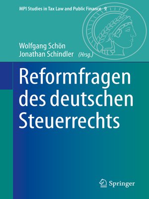 cover image of Reformfragen des deutschen Steuerrechts
